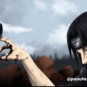 Itachi Uchiha Death | Sasuke