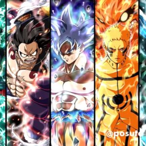 Top 5 Goku | luffy | naruto | Midoriya | tanjiro